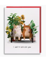 Studio Vcky I Want to Hold Your Paw Greeting Card