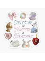 Pretty by Her Collector of Trinkets and Treasures Sticker