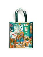 Galison Bookshop Afternoon Reusable Bag