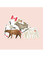 Almeida Illustrations The Eh Team Canadian Animal Sticker
