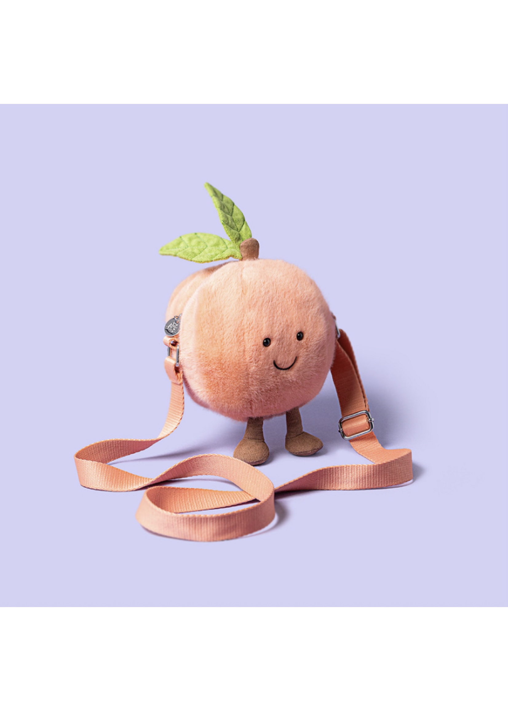 Jellycat Amuseables Peach Shoulder Bag Jellycat