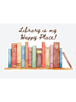 Celestial North Studio Library is My Happy Place Sticker