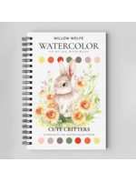 Willow Wolfe Cute Critters Watercolour Workbook