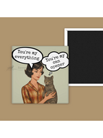 Raven's Rest Can Opener Cat Magnet