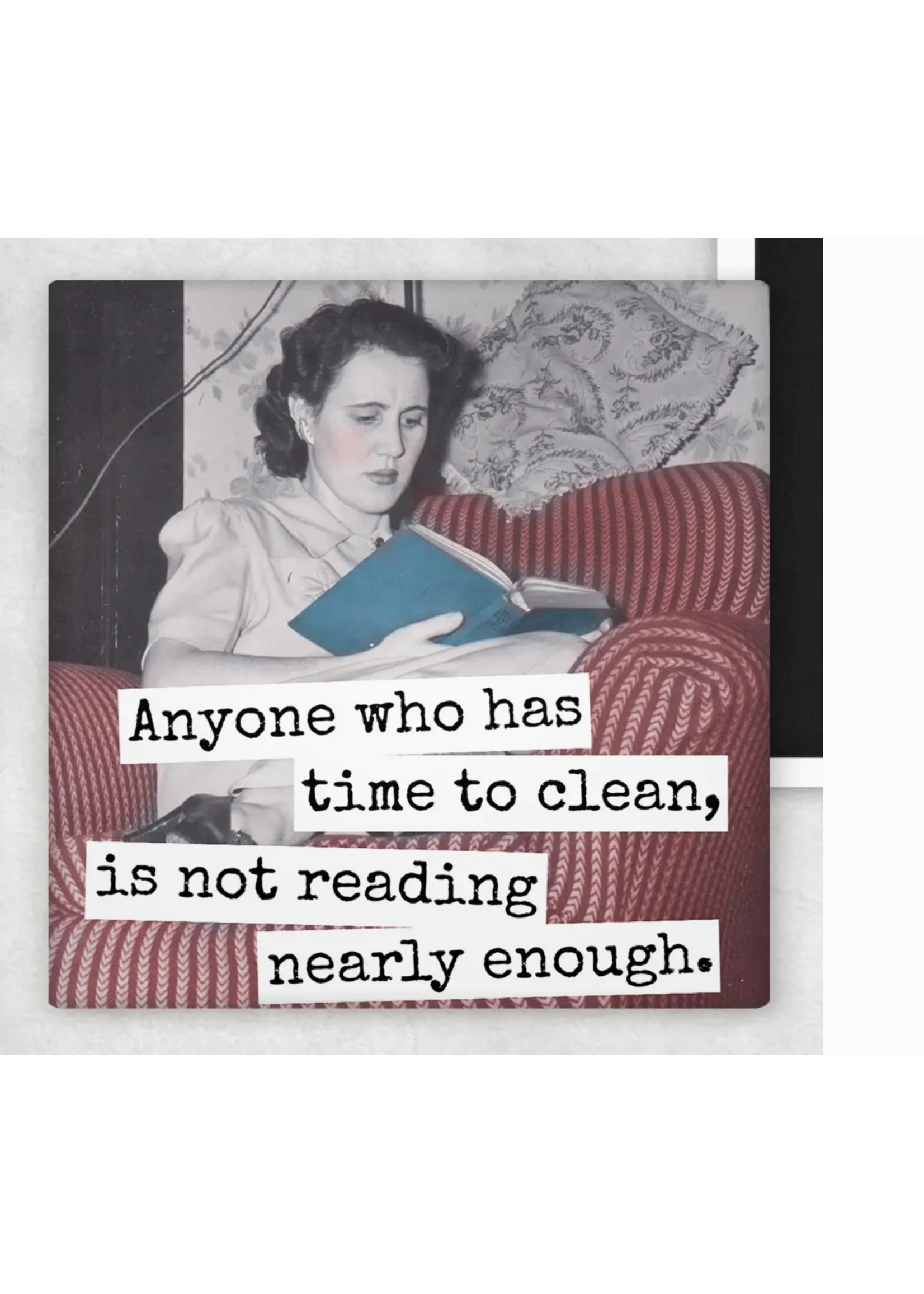 Raven's Rest Anyone Who Has Time to Clean Magnet