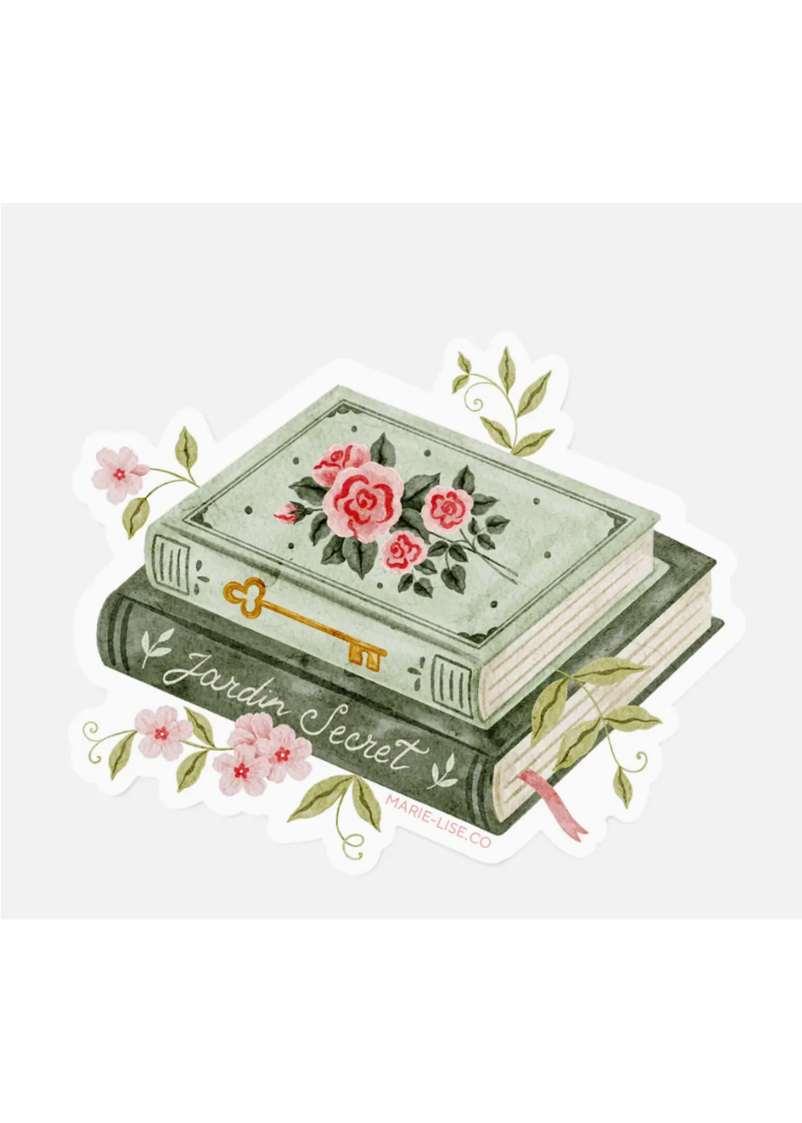 Marie-Lise Illustration Jardin Secret Sticker