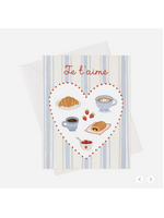 Marie-Lise Illustration Déjeuner Des Amoreux Je T'Aime