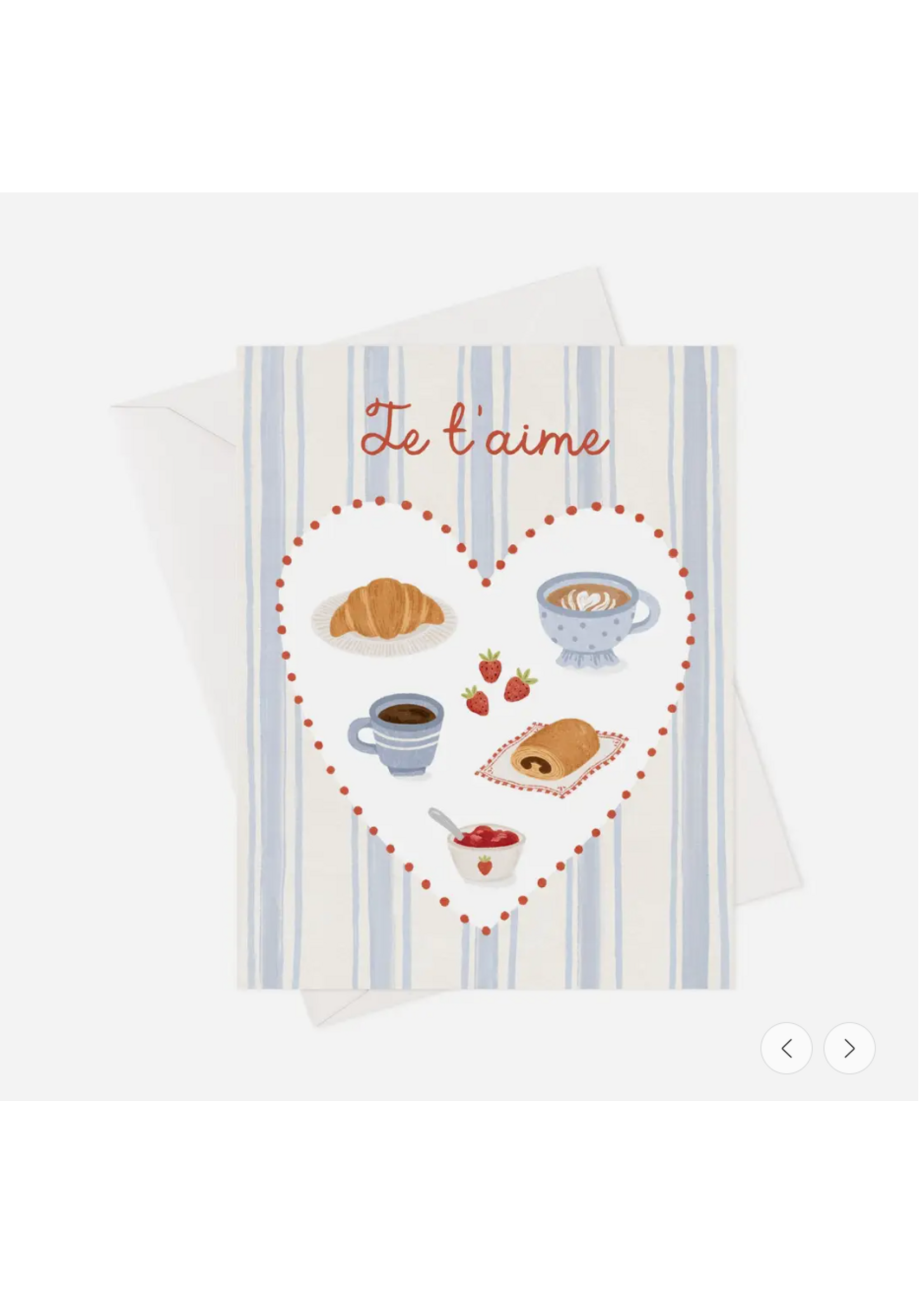 Marie-Lise Illustration Déjeuner Des Amoreux Je T'Aime