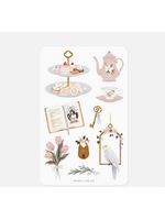 Marie-Lise Illustration Thé au Jardin Sticker Sheet