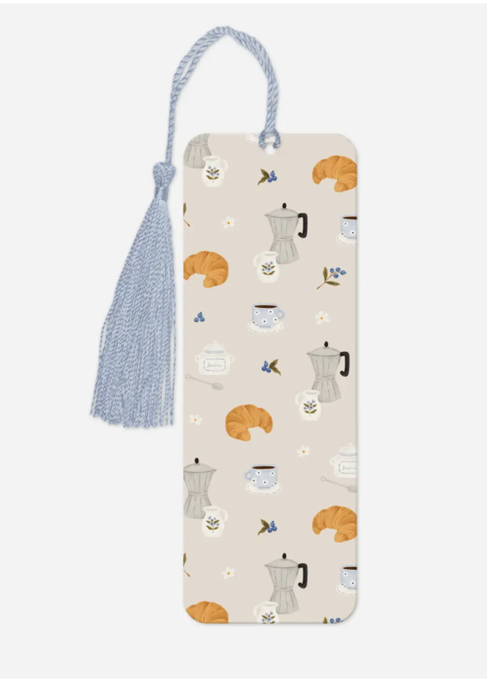 Marie-Lise Illustration Signet À Motif Café Bookmark