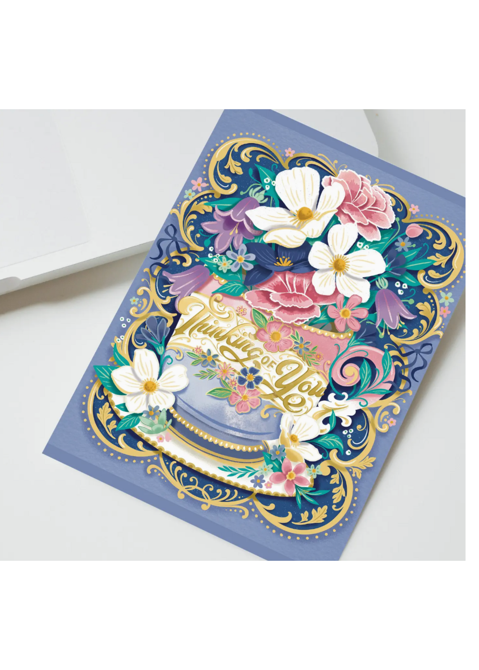 To and From Gift Co. Thinking of You Victorian Teacup