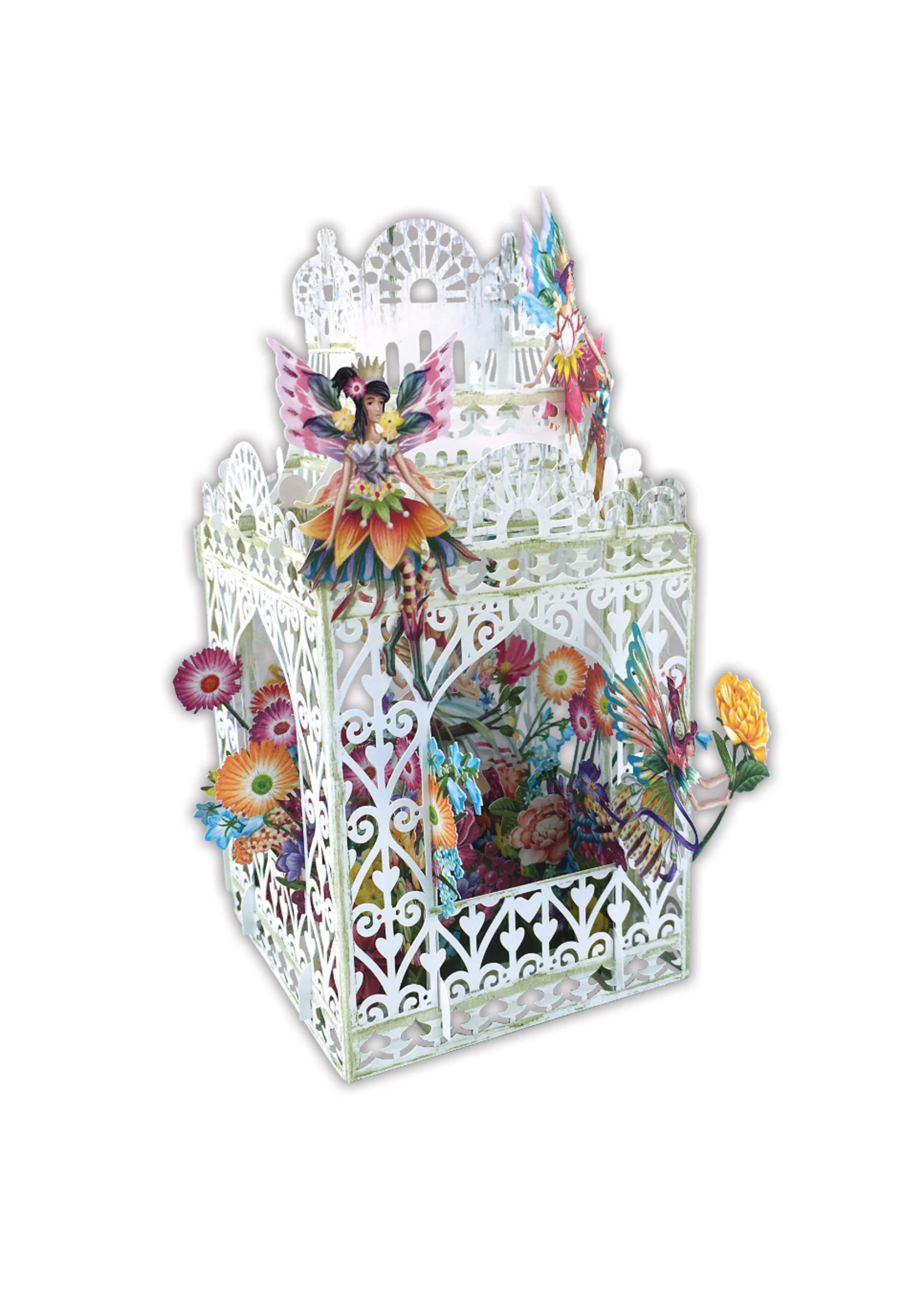 Paper D'Art 3D Pop Up Card Fairies