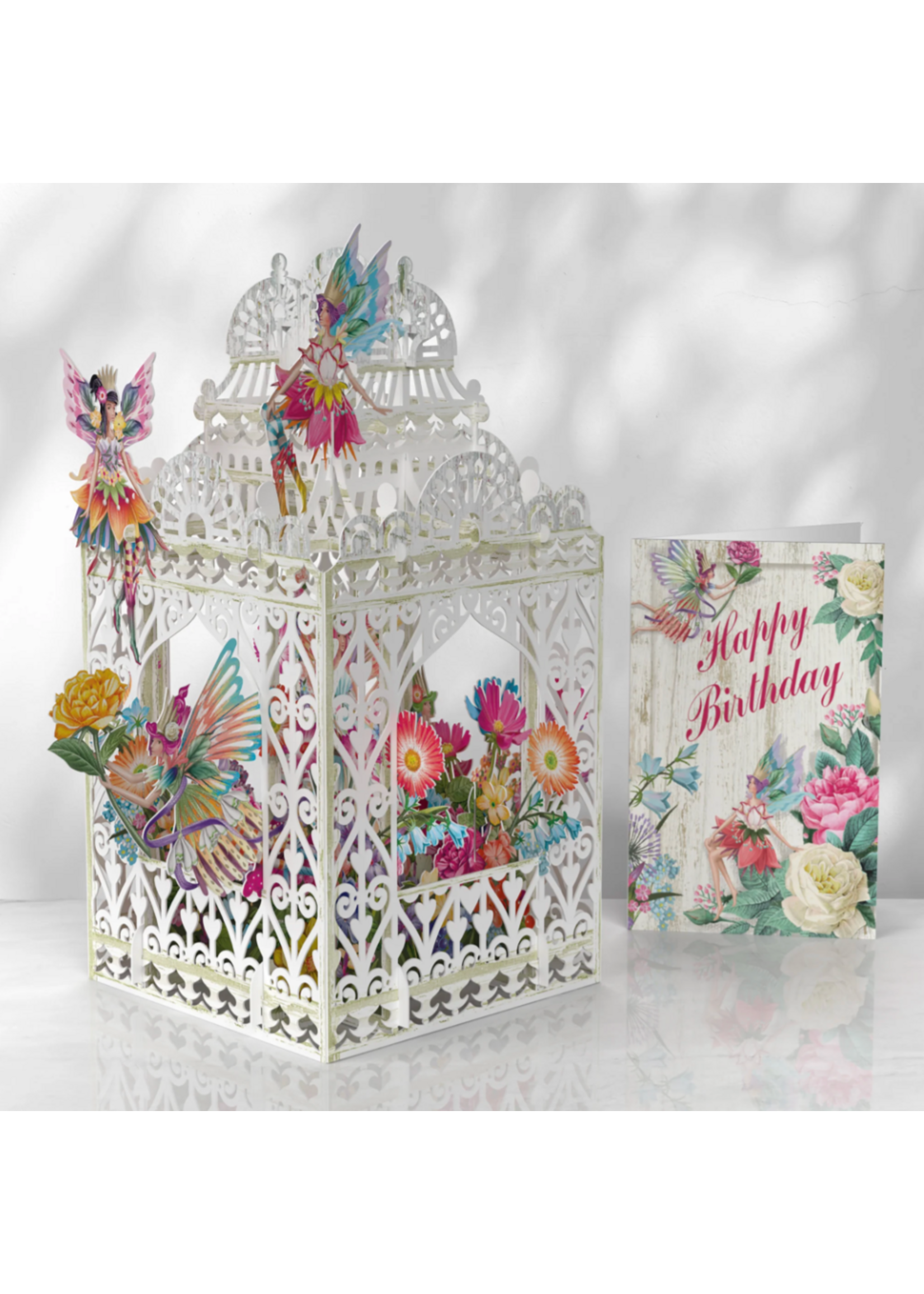 Paper D'Art 3D Pop Up Card Fairies