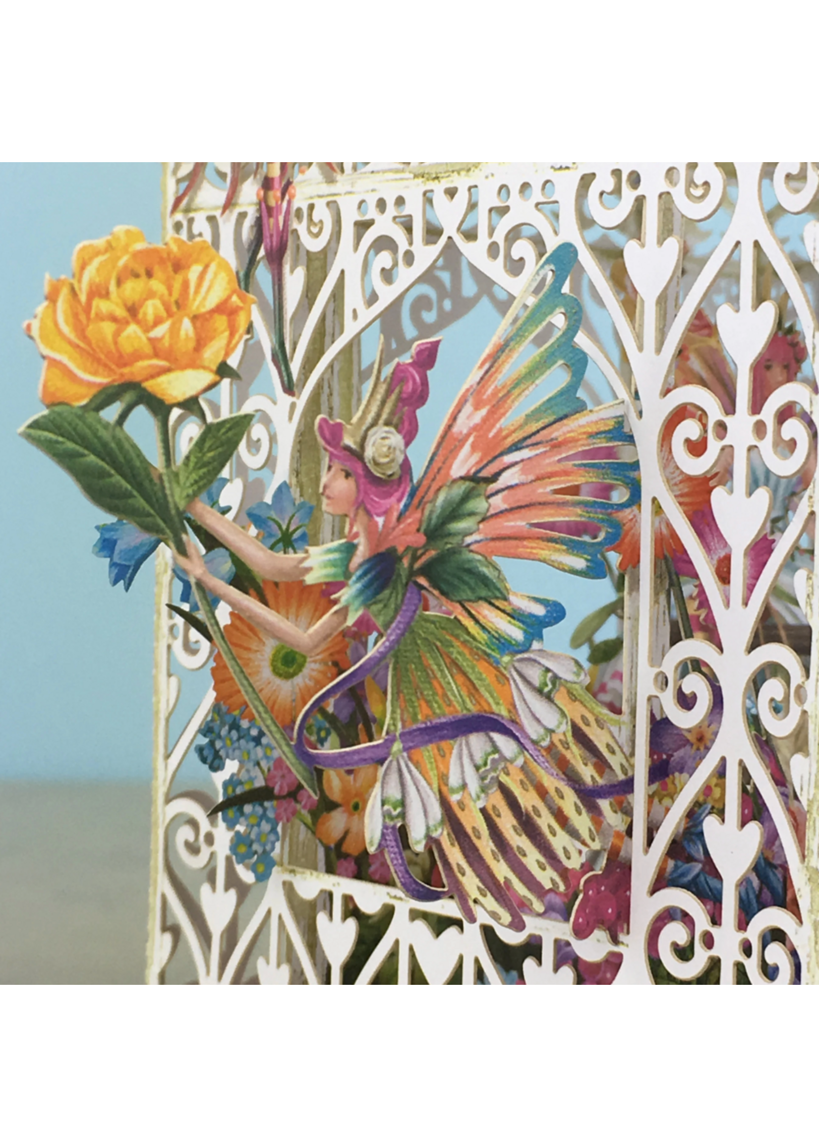 Paper D'Art 3D Pop Up Card Fairies