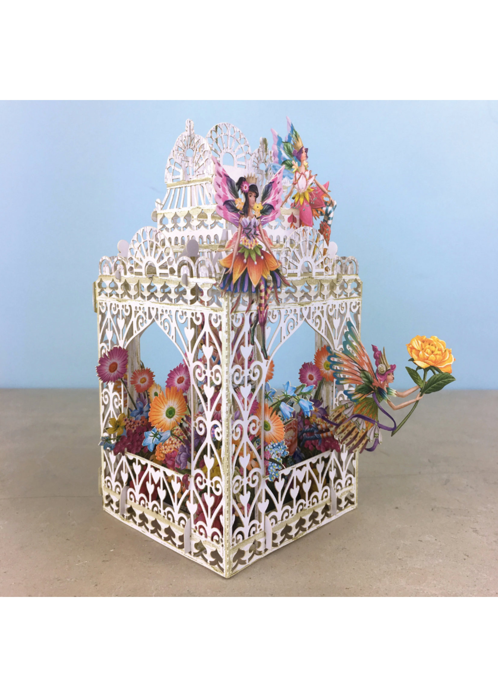 Paper D'Art 3D Pop Up Card Fairies