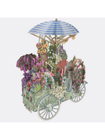 Paper D'Art 3D Pop Up Card Flower Seller's Bicycle