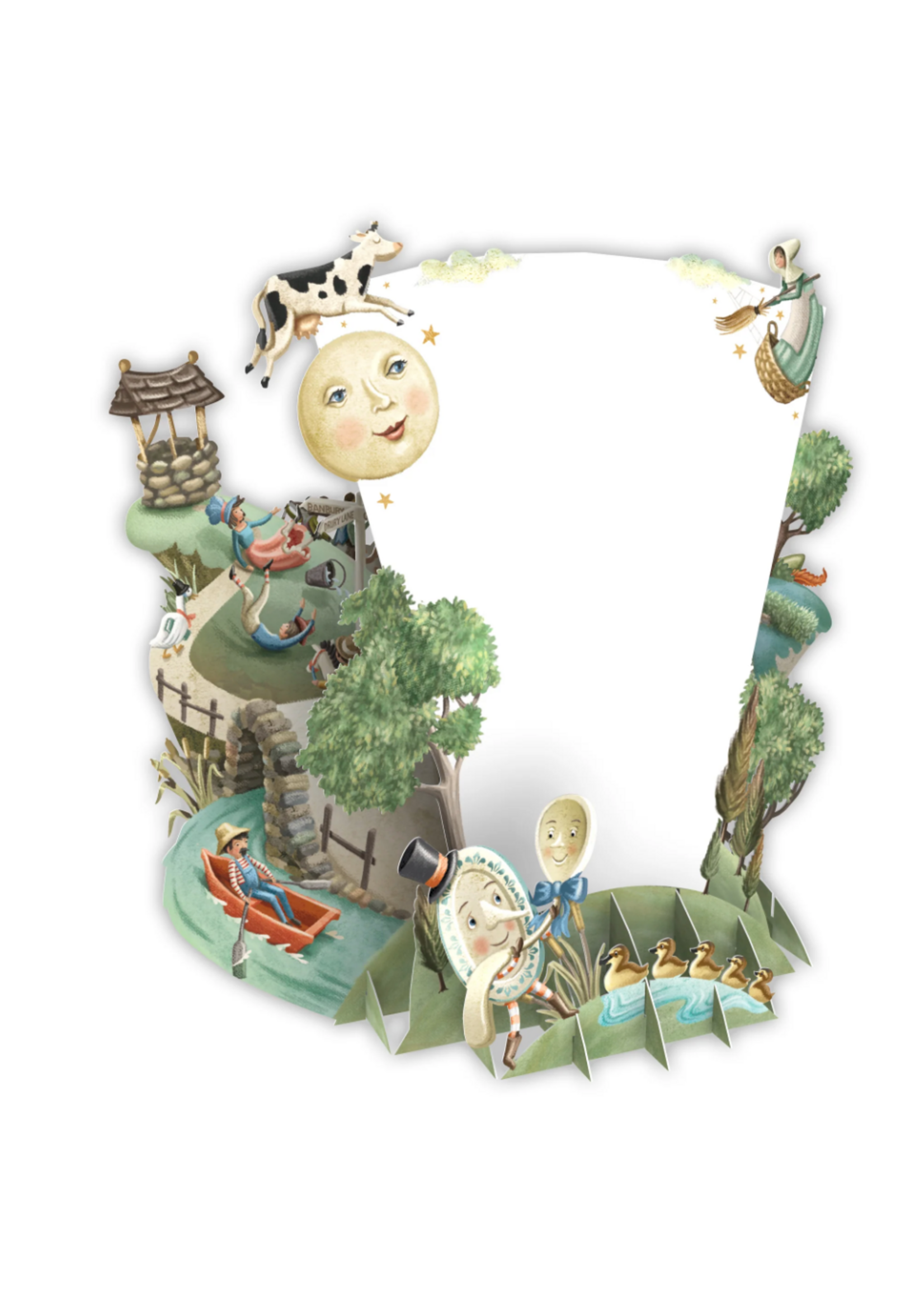 Paper D'Art 3D Pop Up Card Nursery Rhymes