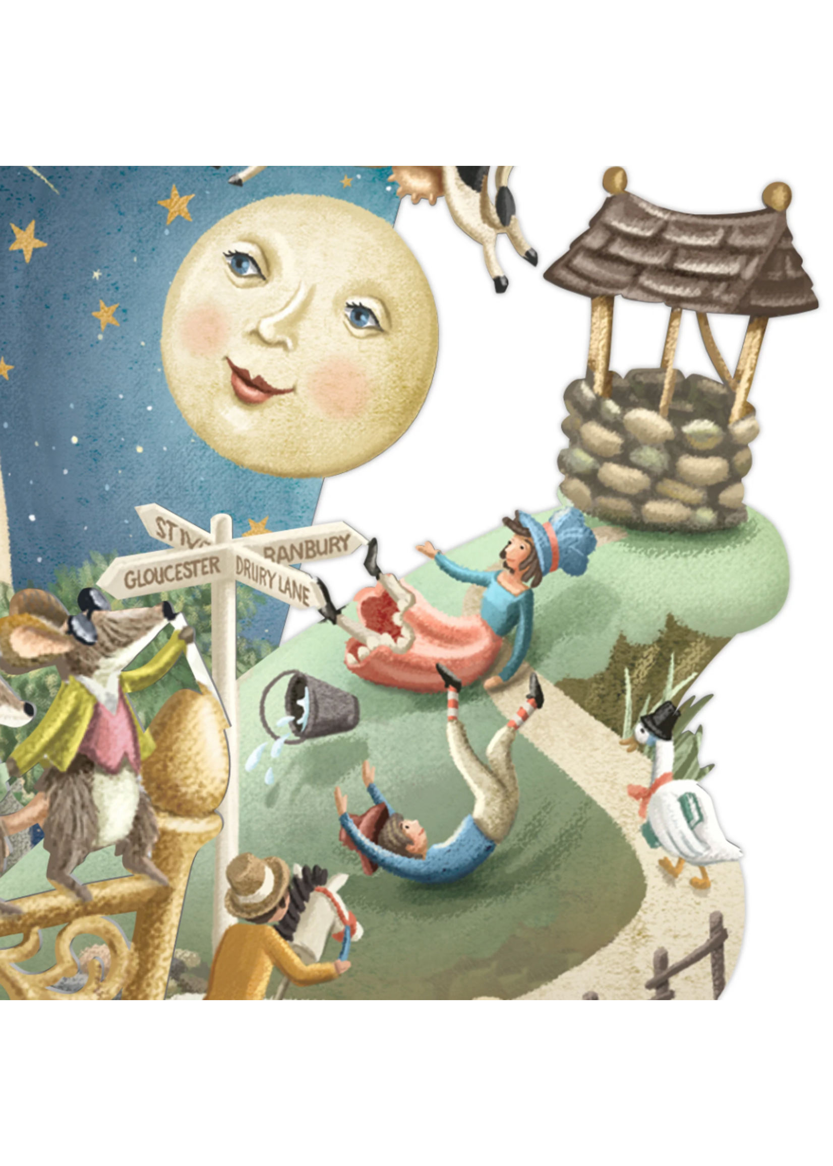 Paper D'Art 3D Pop Up Card Nursery Rhymes
