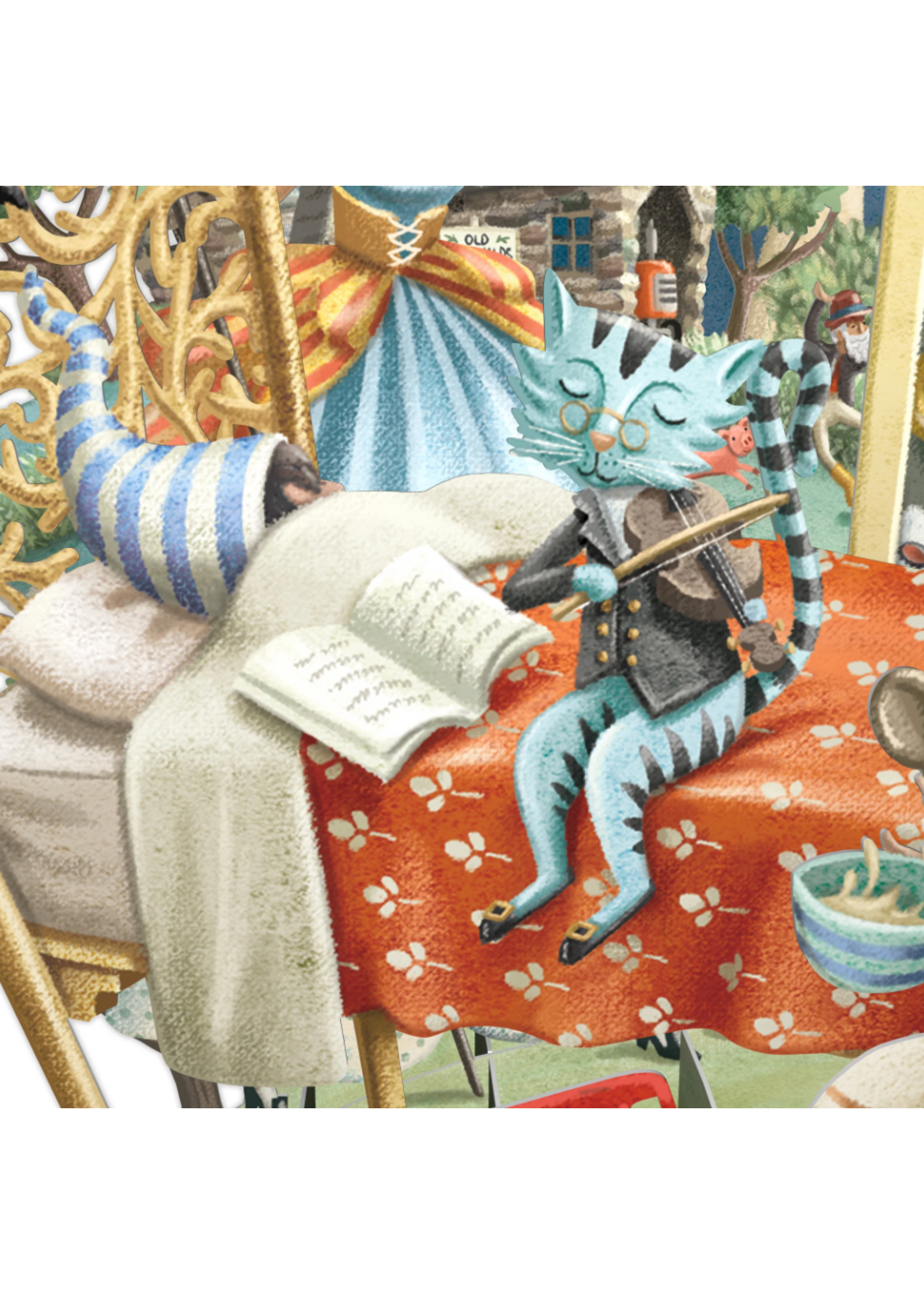 Paper D'Art 3D Pop Up Card Nursery Rhymes