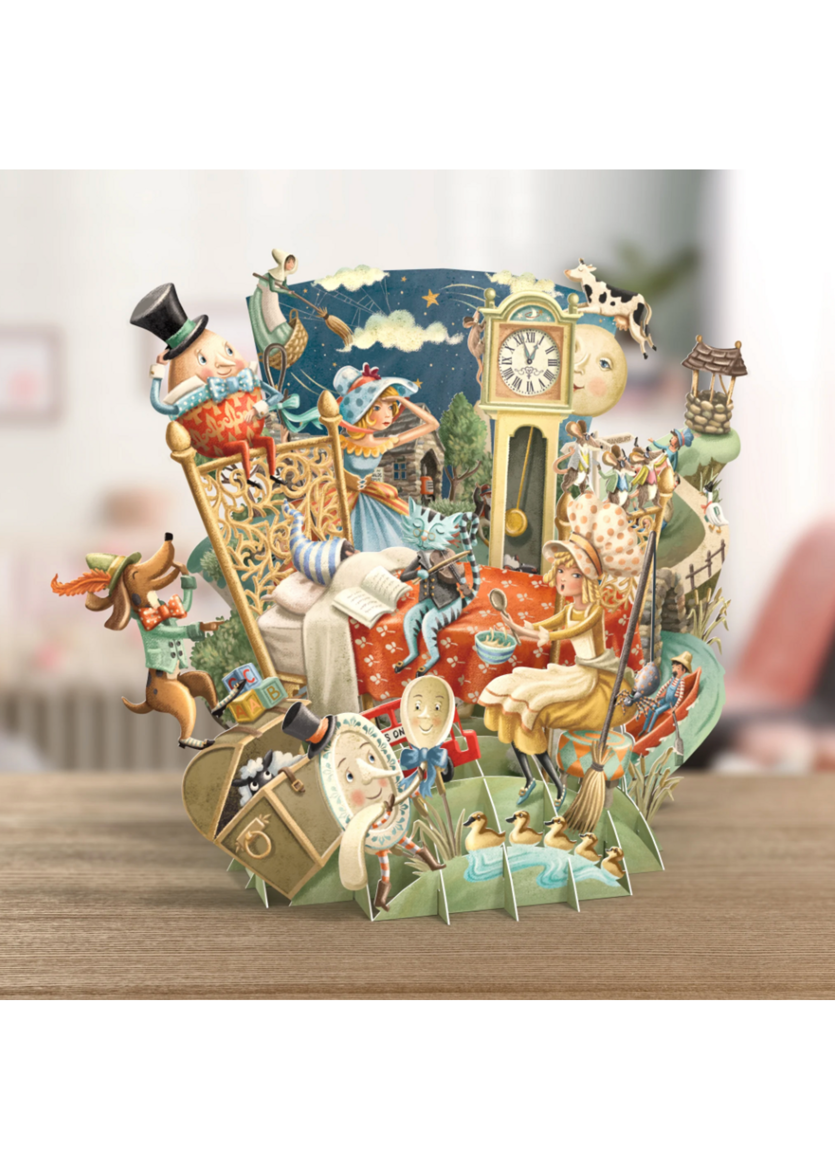 Paper D'Art 3D Pop Up Card Nursery Rhymes