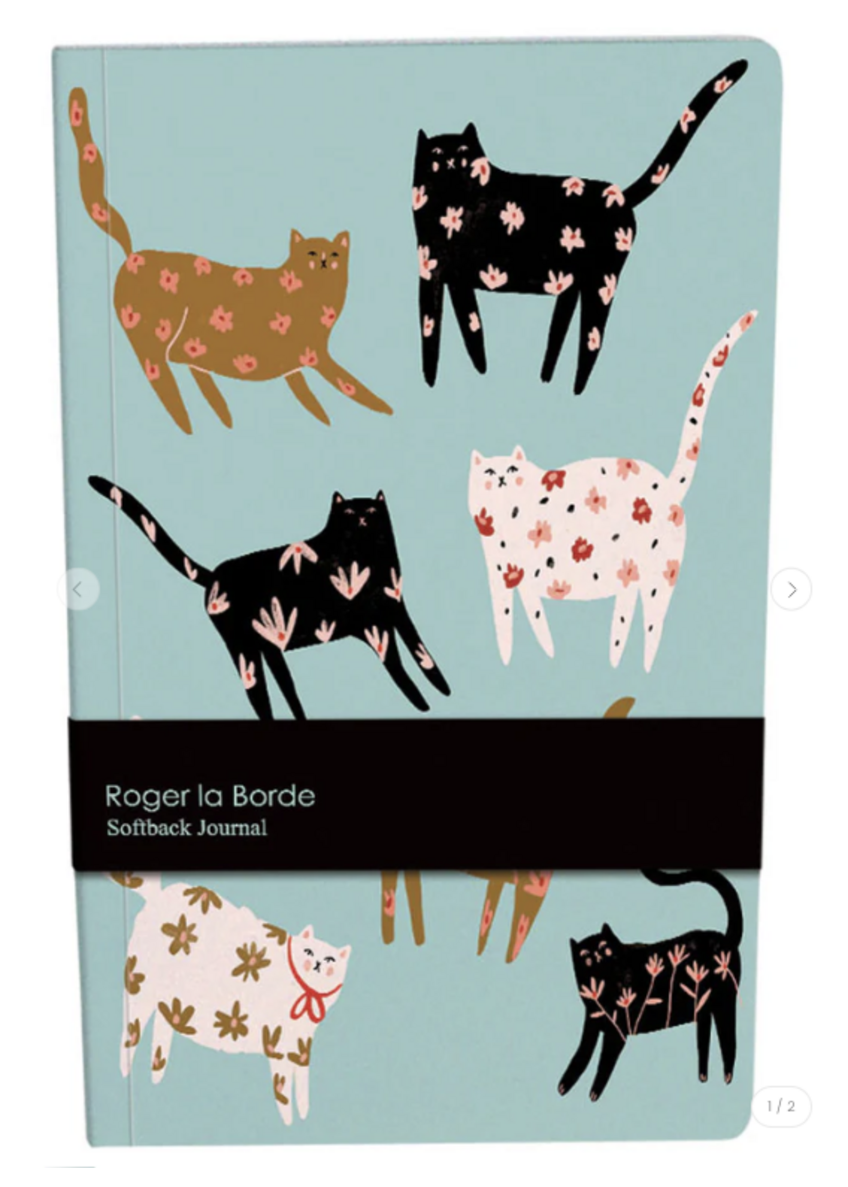 Roger la Borde Cats Softcover Journal