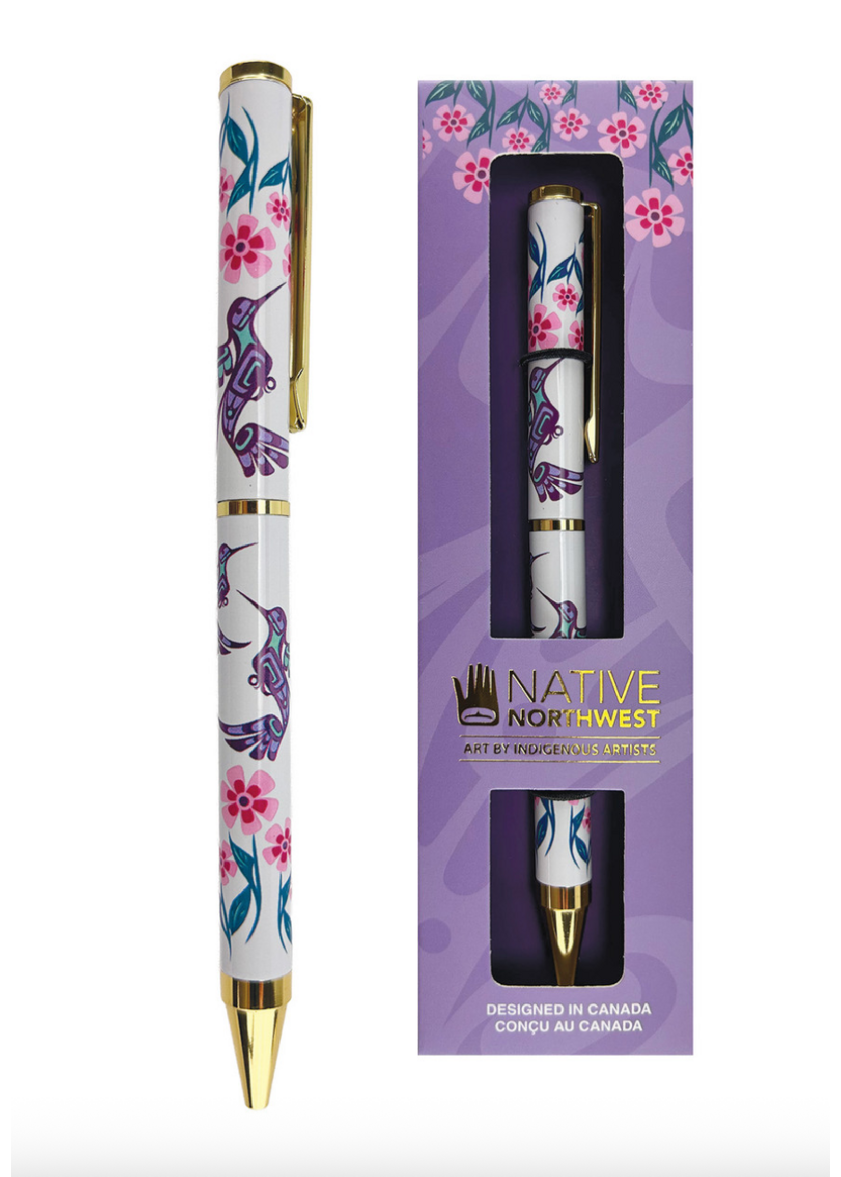 Native Northwest Premium Ballpoint Hummingbird by Francis Dick