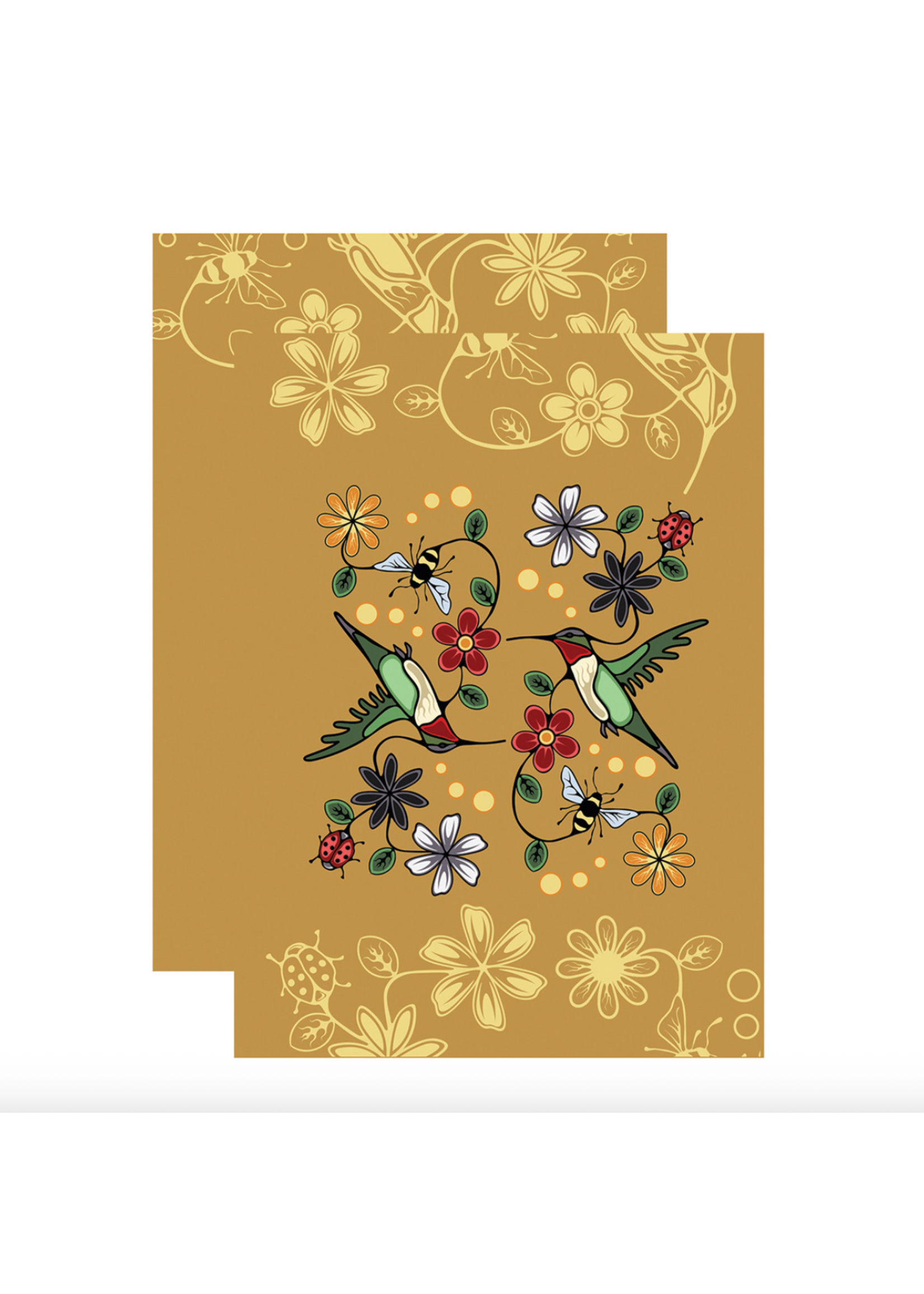 Native Northwest Notebook Hummingbird by Storm Angeconeb