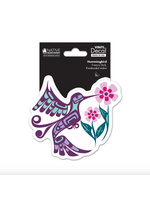 Native Northwest Hummingbird by Francis Dick Sticker