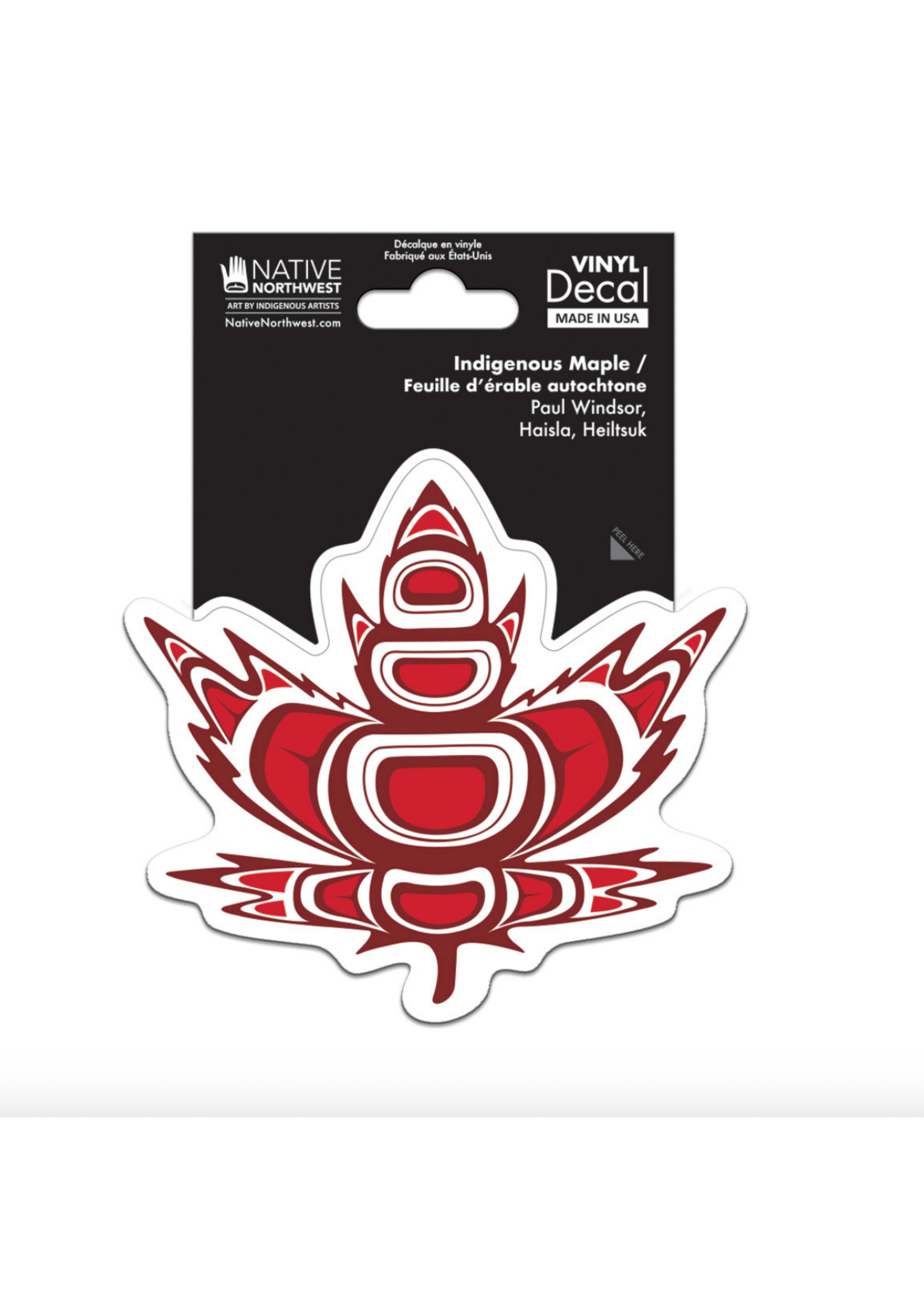 Native Northwest Indigenous Maple by Paul Windsor Sticker