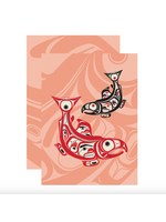 Native Northwest Notebook Salmon by Corey Bulpitt