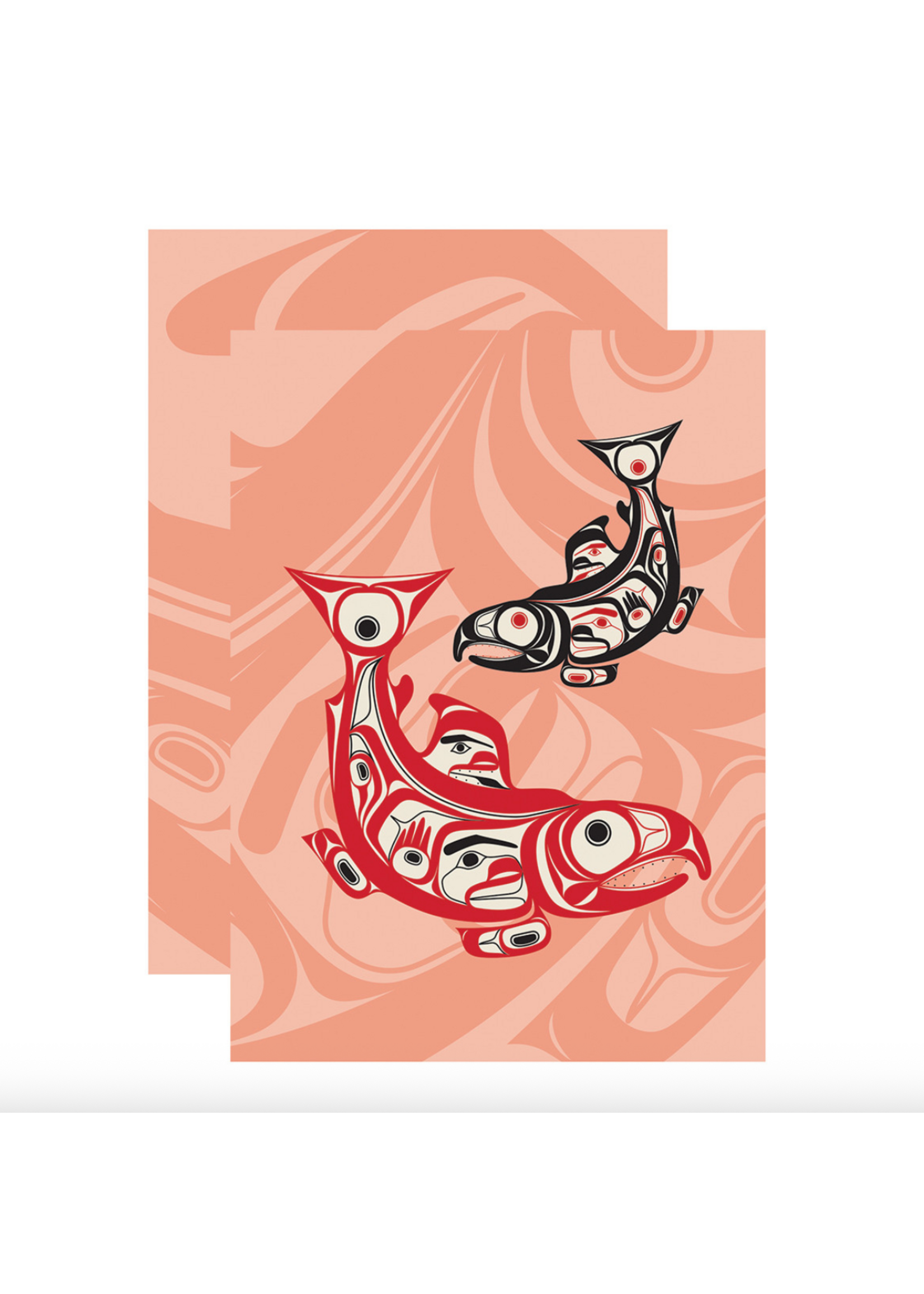 Native Northwest Notebook Salmon by Corey Bulpitt