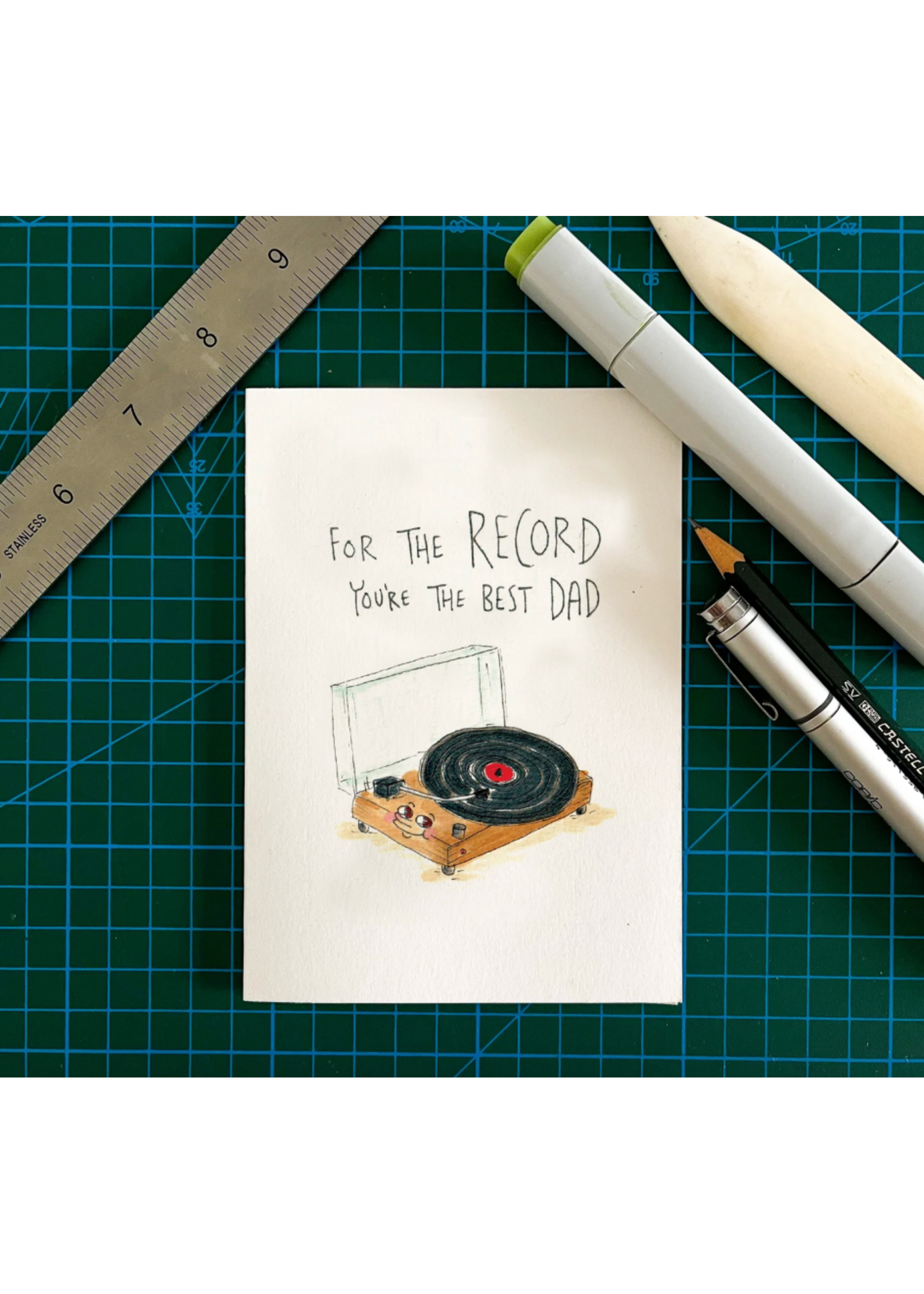 Well Drawn For The Record You're The Best Dad