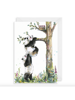 The Art File Pandas Climbing