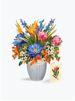 Fresh Cut Paper Tropical Paradise Pop Up Flower Bouquet