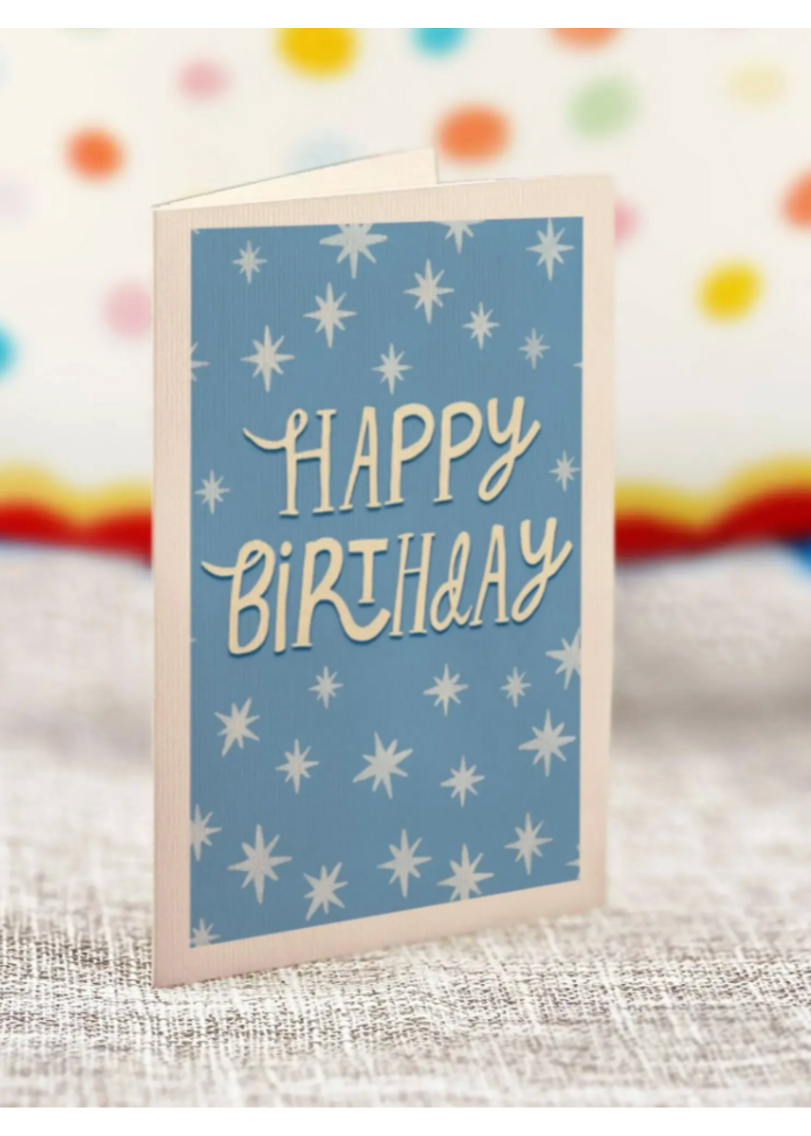 Fresh Cut Paper Confetti Birthday Cake Mini Pop Up