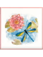 Paper Poetry Dragonfly Lotus