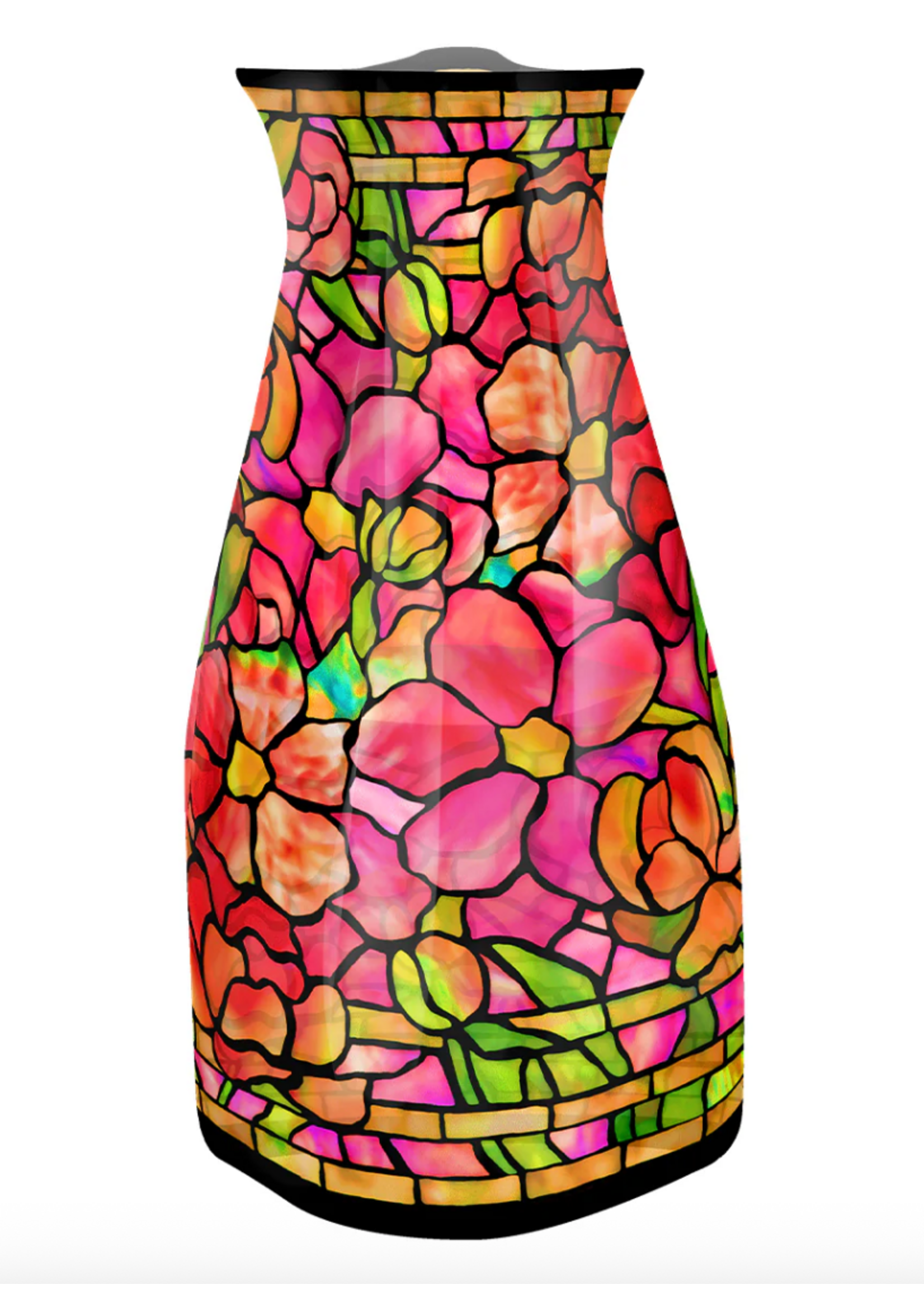 Modgy Louis C Tiffany Pink Peony Vase