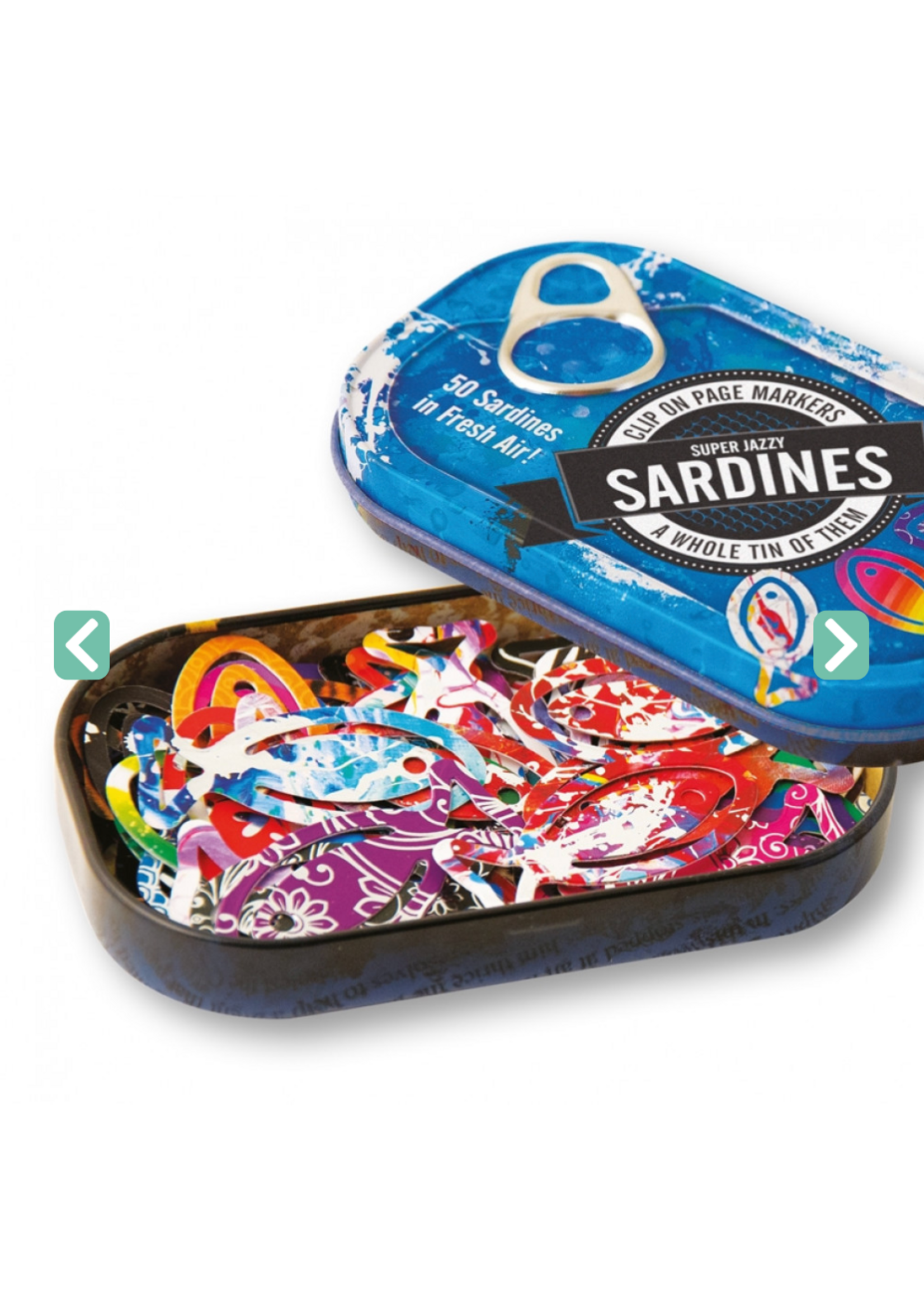 If Tin of Sardines Page Bookmarks