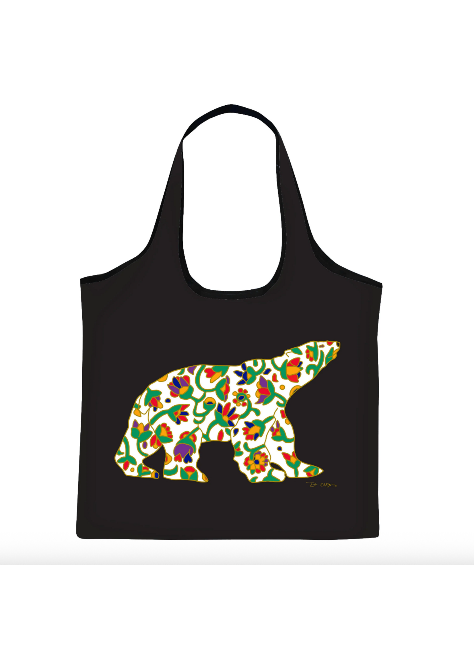 Oscardo Dawn Oman Polar Bear Foldable Shopping Bag