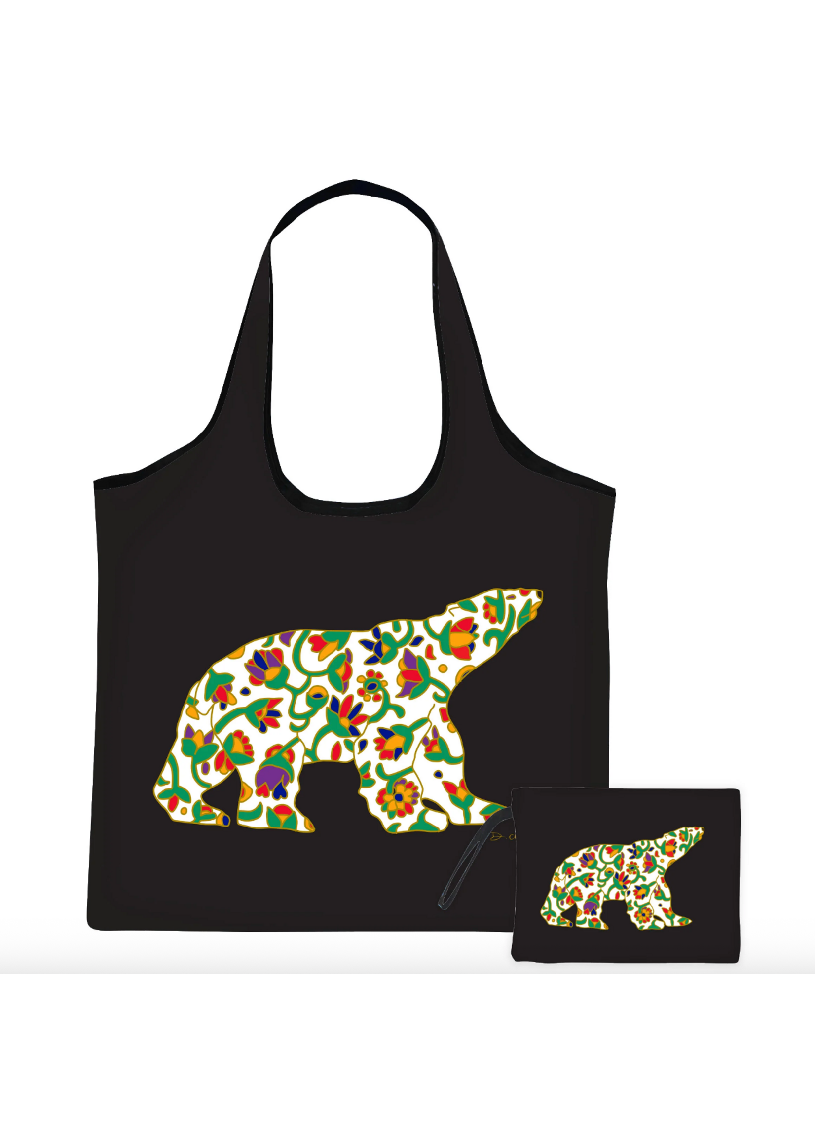 Oscardo Dawn Oman Polar Bear Foldable Shopping Bag