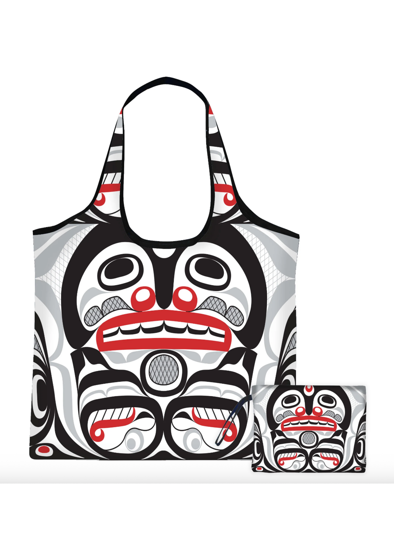 Oscardo Curtis Lewis Killer Whale Foldable Shopping Bag