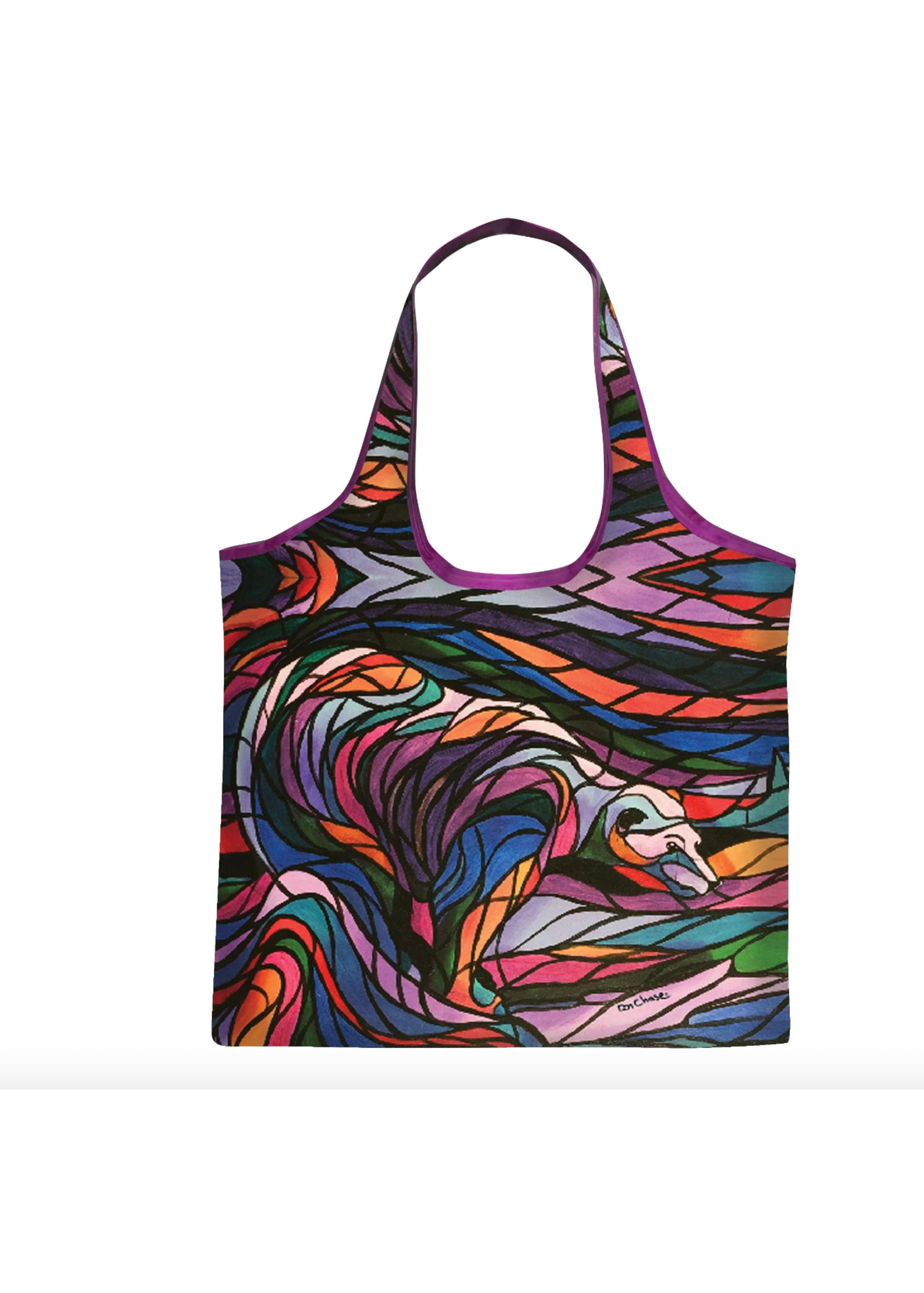 Oscardo Don Chase Salmon Hunter Foldable Shopping Bag