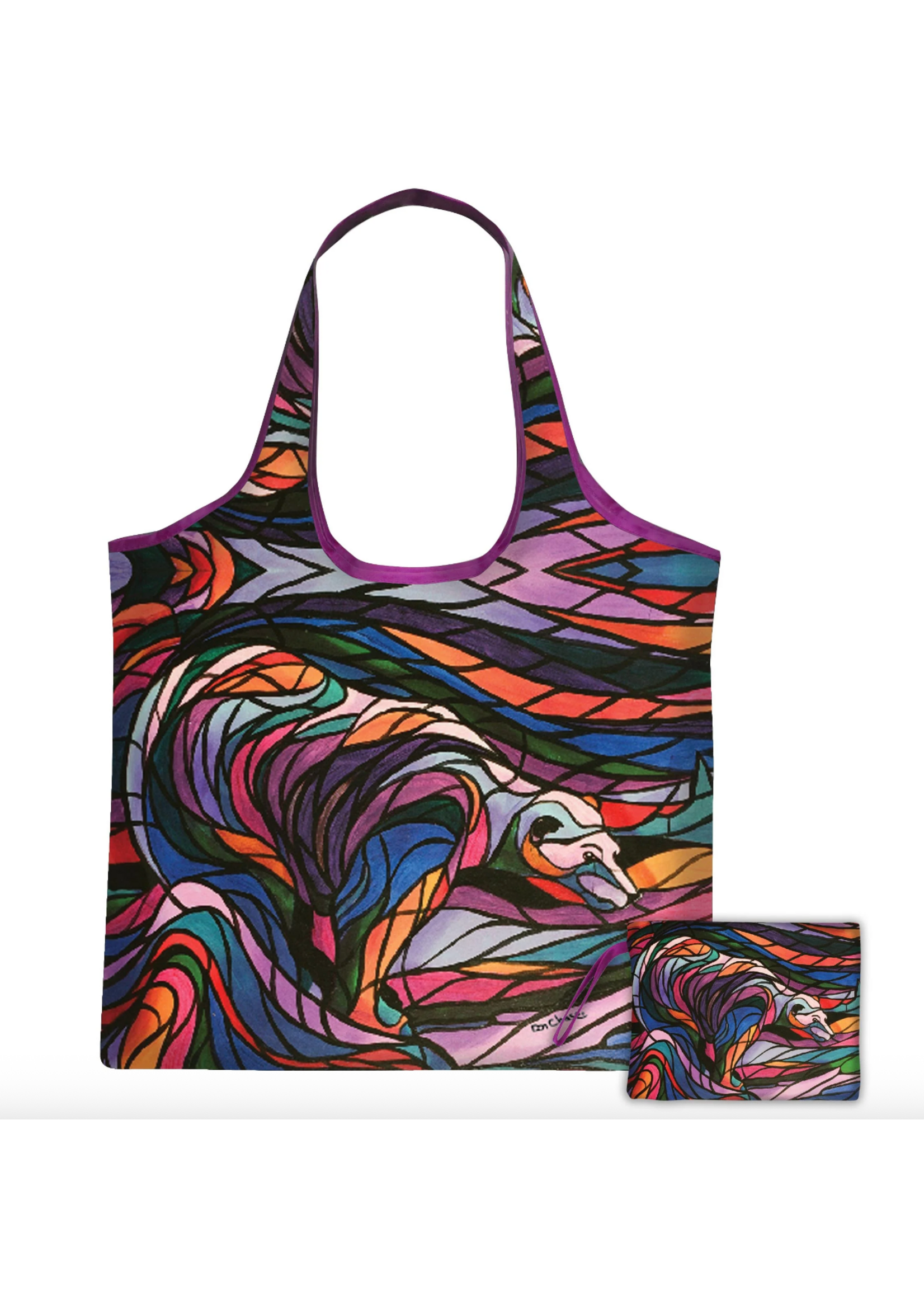 Oscardo Don Chase Salmon Hunter Foldable Shopping Bag