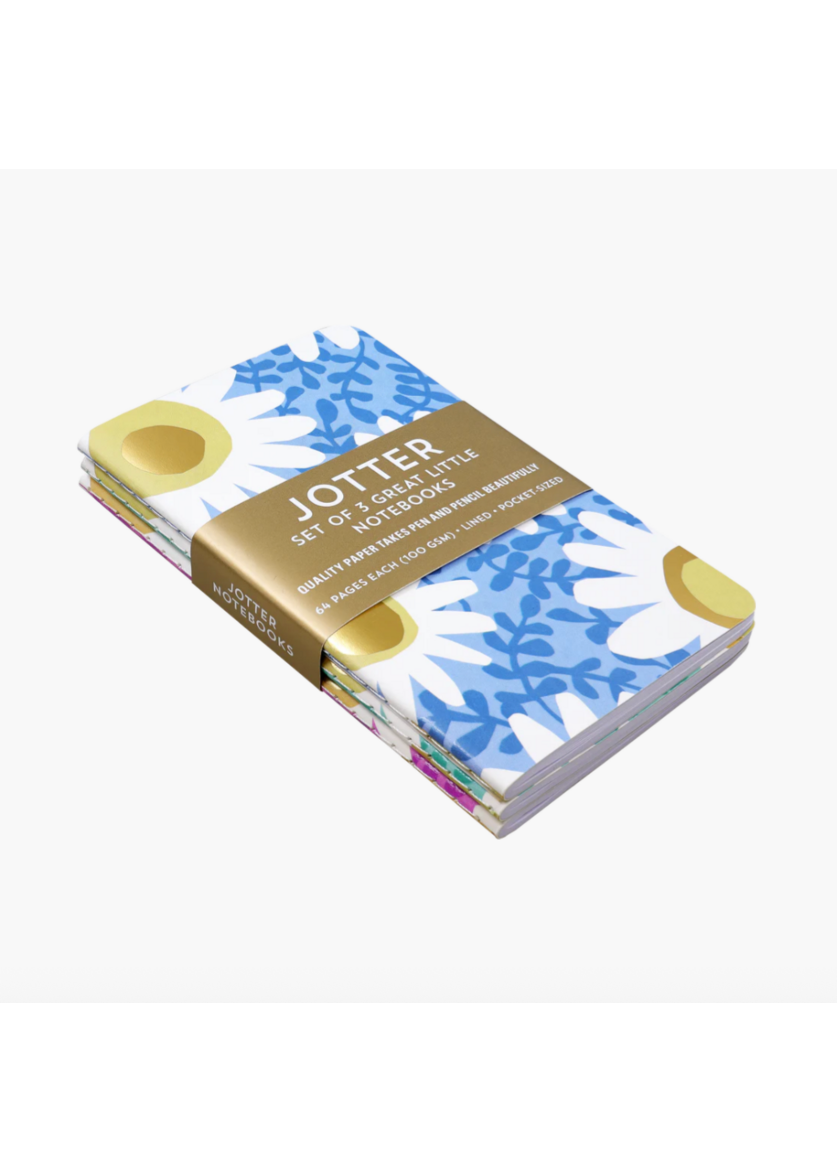 Peter Pauper Press Jotter Daisies Notebook (3-pack)