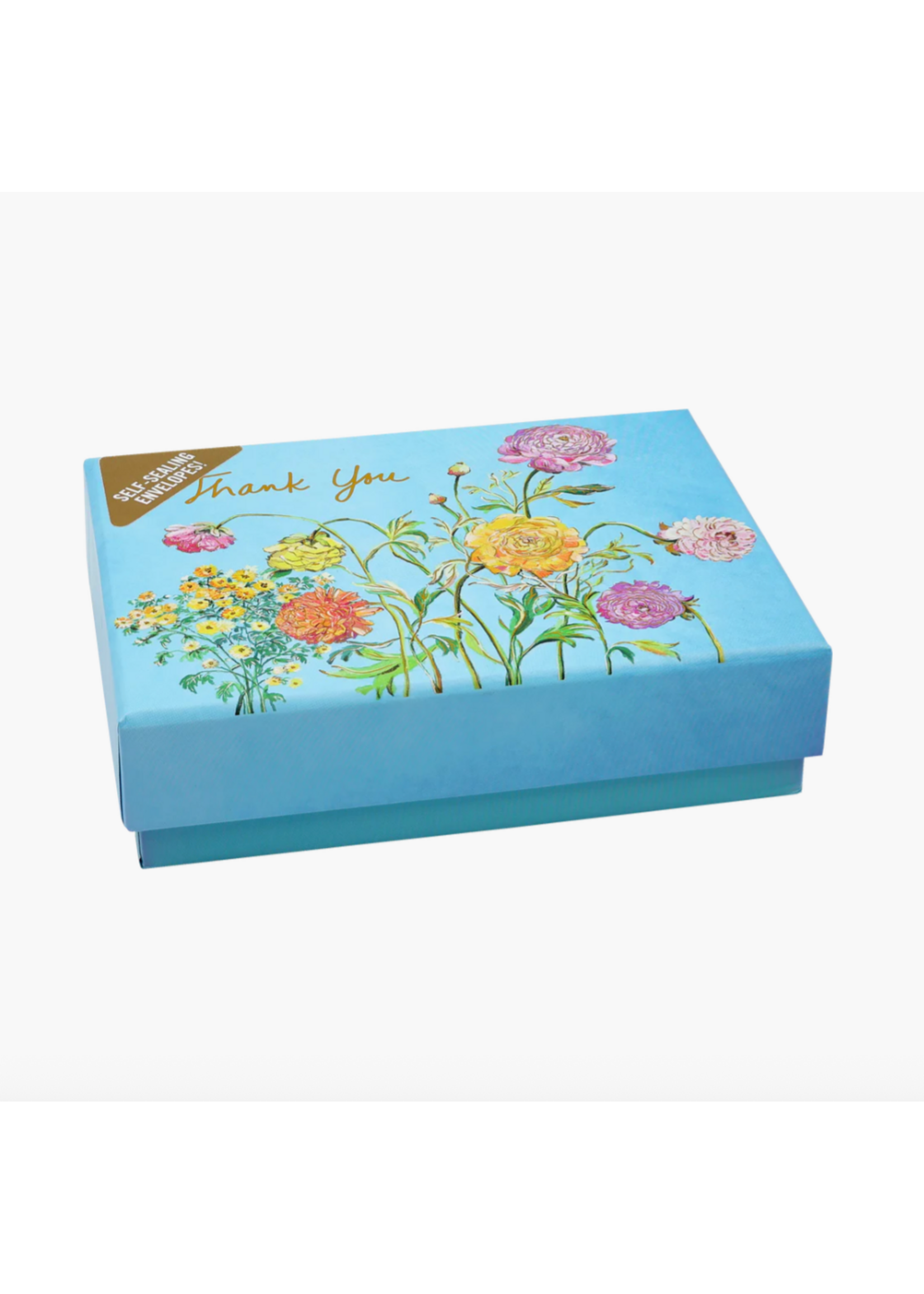Peter Pauper Press Boxed Thank You Notes Garden Blooms