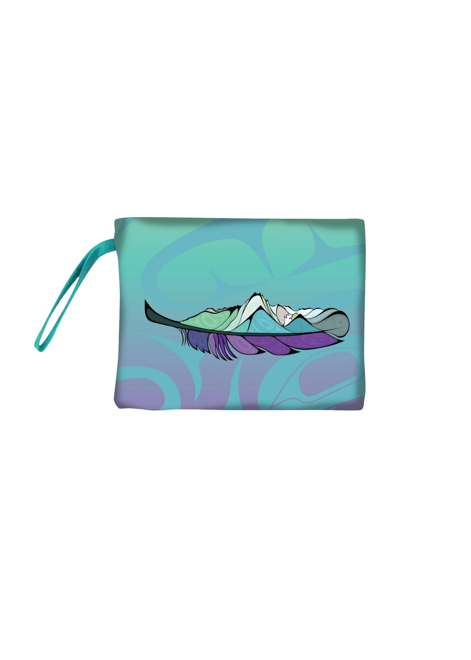Oscardo Michelle Stoney Healing Feather Foldable Shopping Bag