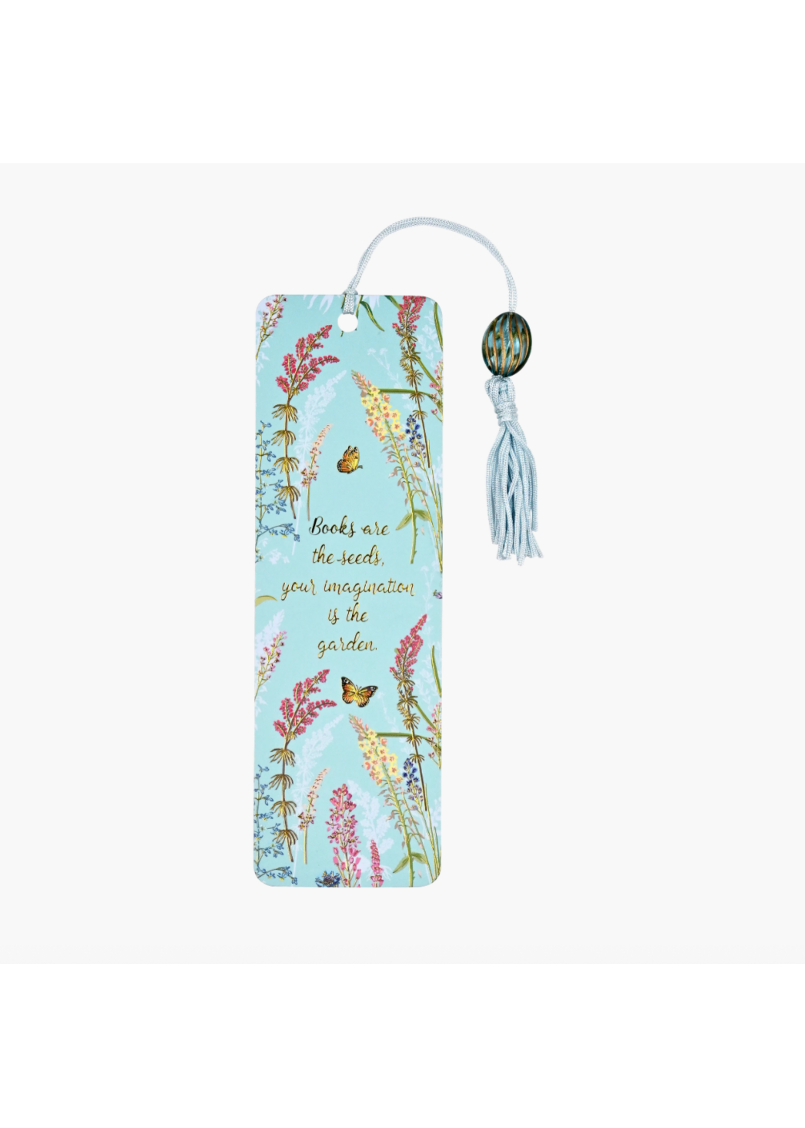 Peter Pauper Press Blooms and Butterflies Beaded Bookmark