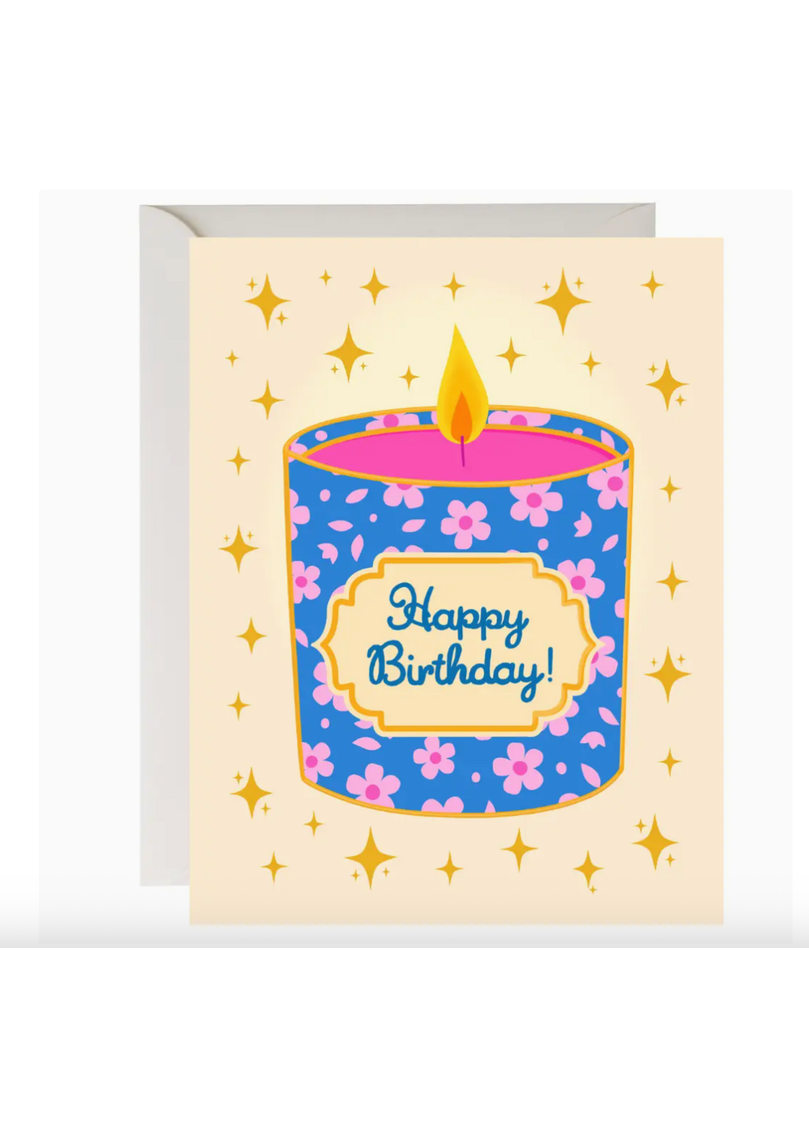 Inkwell Cards Scented Candle Birthday