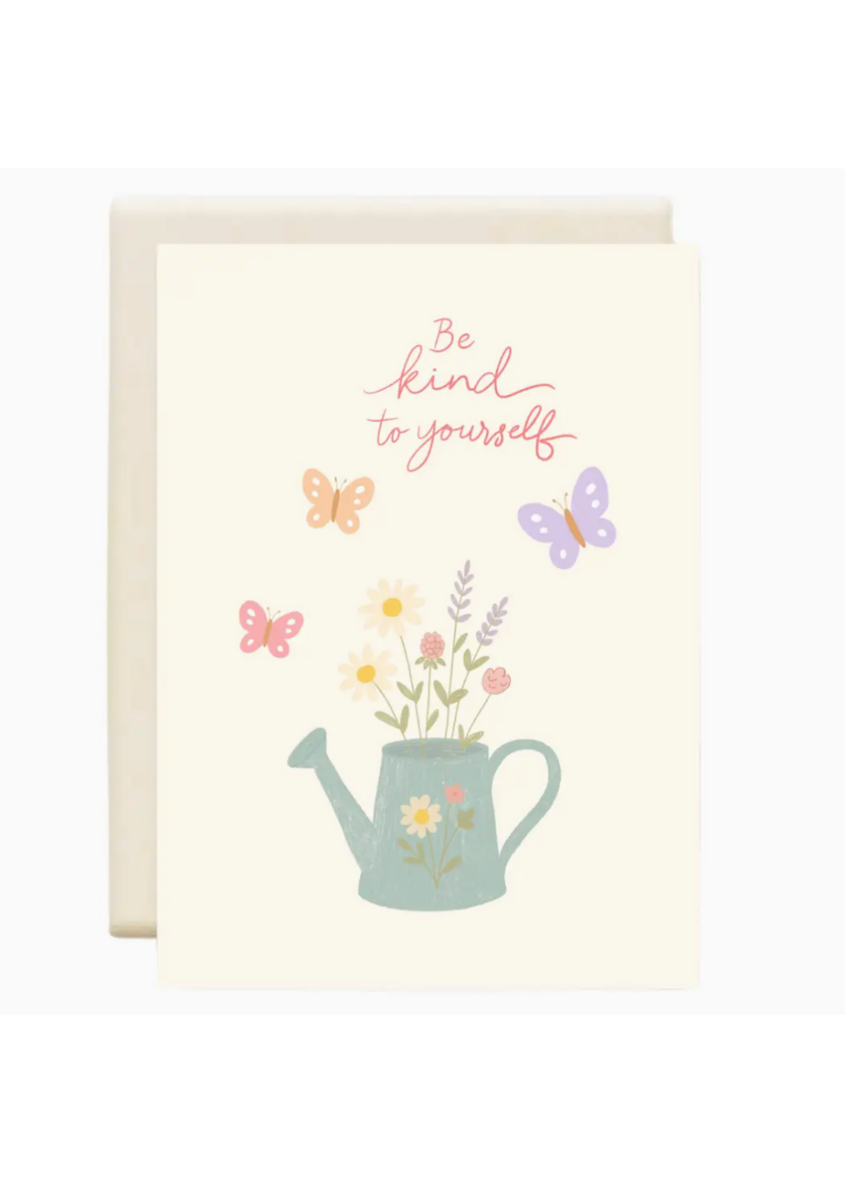 Inkwell Cards Be Kind to Yourself Watering Can