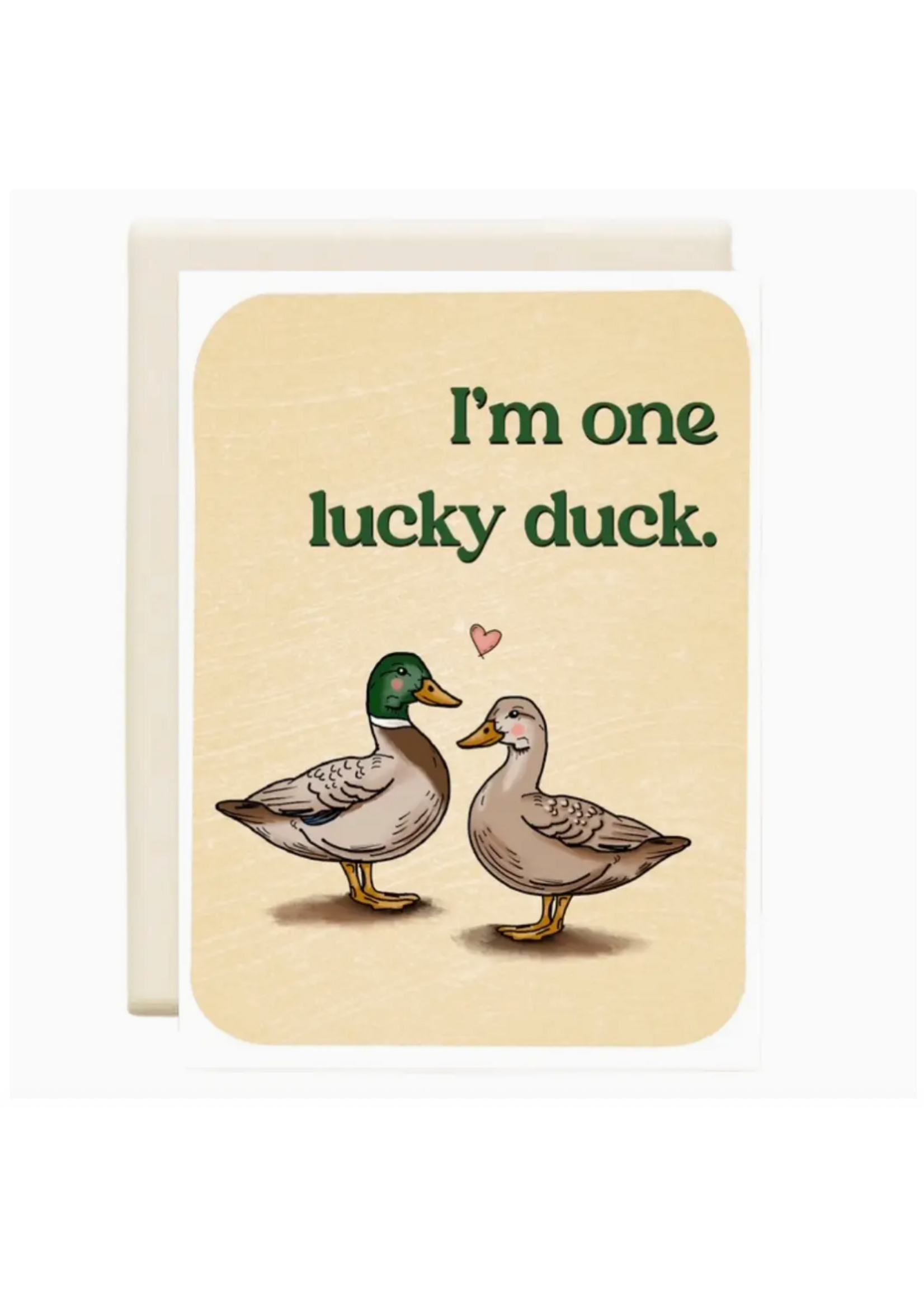 Inkwell Cards One Lucky Duck